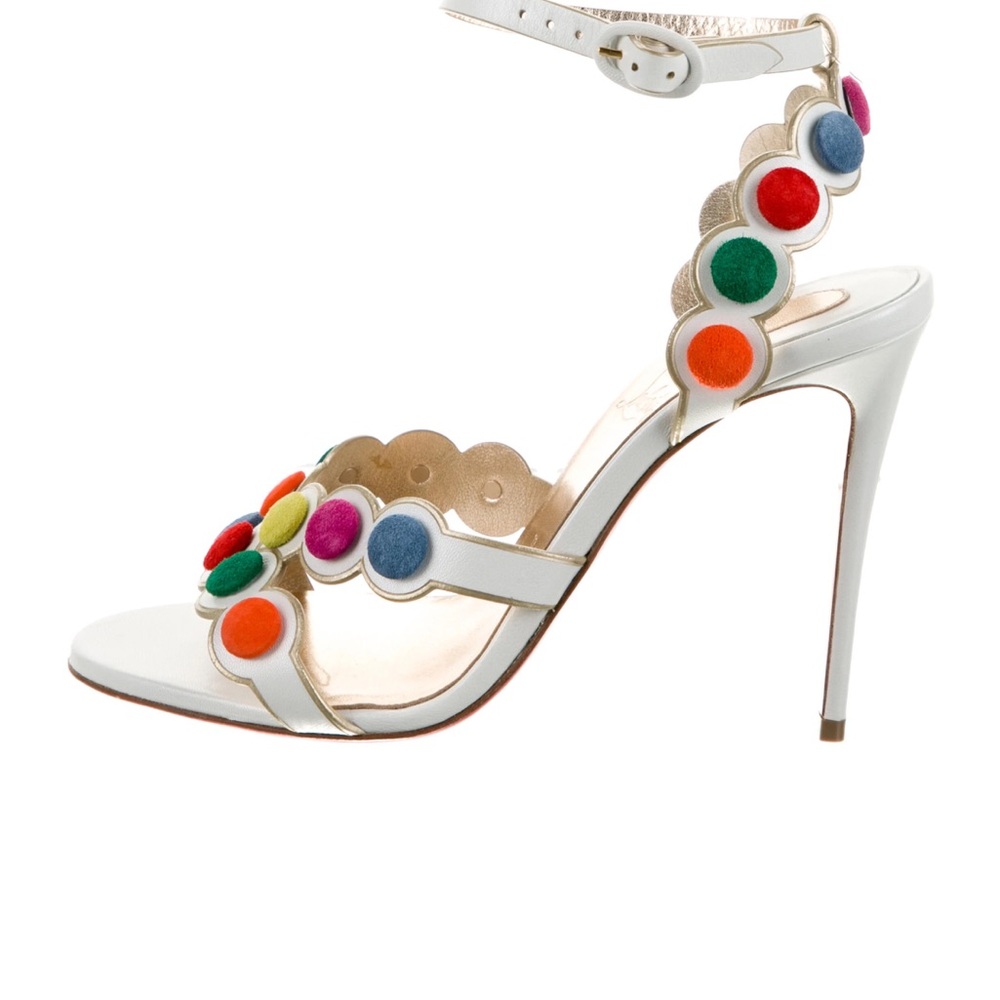Christian Louboutin Smartissima 100 Kid Irise Sandals - Picture 3 of 7